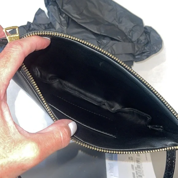 NWT JW ANDERSON BLACK CRYSTAL BUMPER MOON BAG - Picture 10 of 12